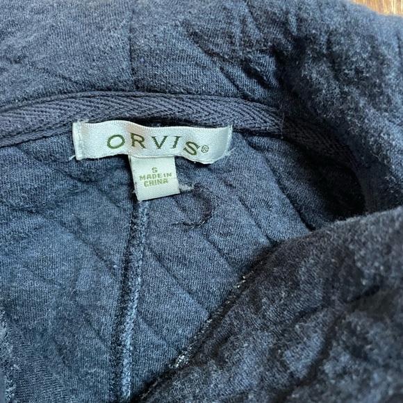 Orvis W’s S Quilted Mock Neck Sweater - Picture 4 of 5